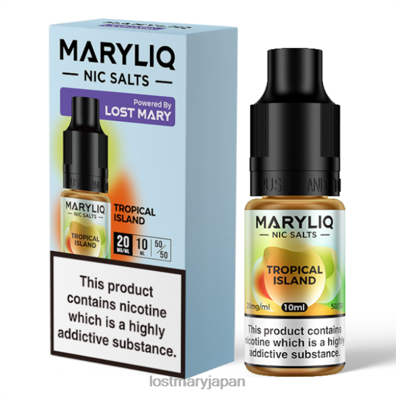 LOST MARY Puffs - ロスト メアリー マリリク ニック ソルト - 10ml トロピカル H80J0218
