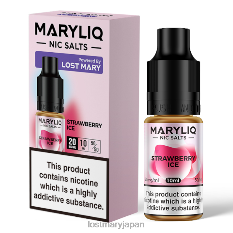 LOST MARY Vape Price - ロスト メアリー マリリク ニック ソルト - 10ml いちご H80J0225