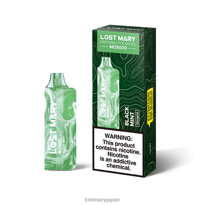 LOST MARY Flavors - 失われたメアリーmo5000 ブラックミント H80J09